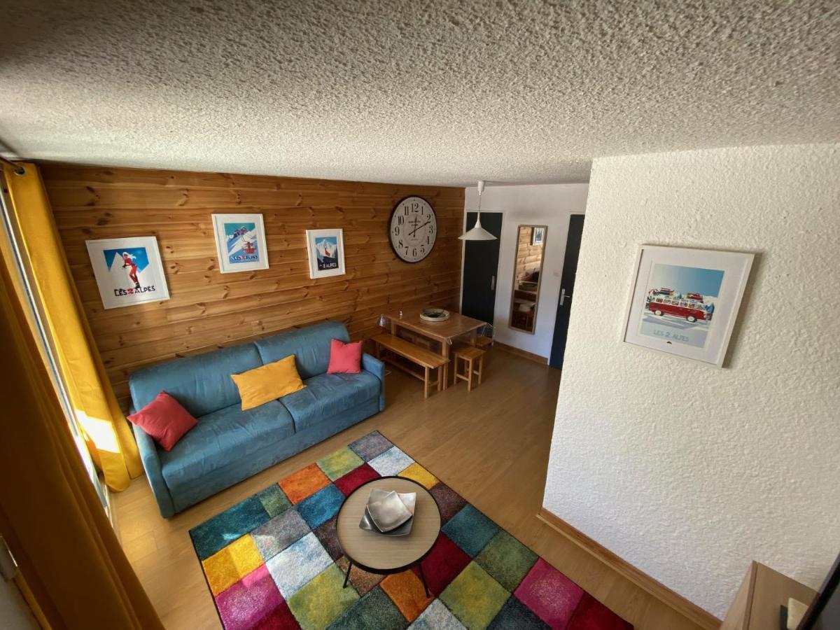 Appartement Residence Cote Brune, Centre Station, Pied Des Pistes, 30M2, 4 Ou 5 Pers, Parking Gratuit, Wifi レ・デュー・アルプ エクステリア 写真