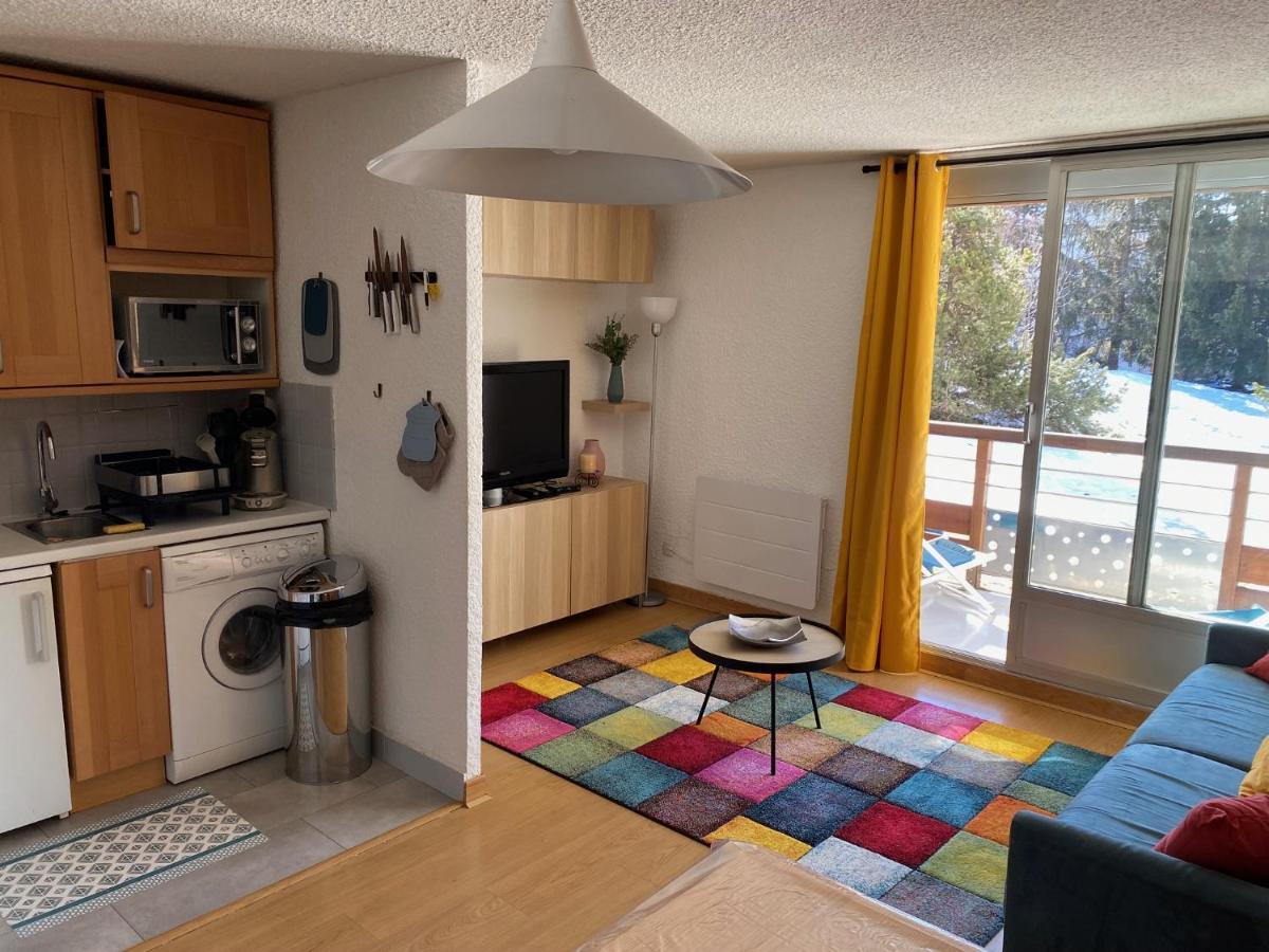 Appartement Residence Cote Brune, Centre Station, Pied Des Pistes, 30M2, 4 Ou 5 Pers, Parking Gratuit, Wifi レ・デュー・アルプ エクステリア 写真