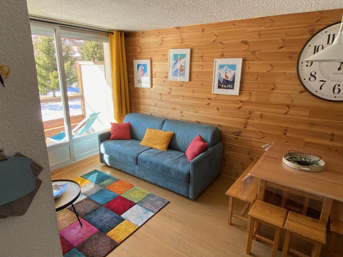 Appartement Residence Cote Brune, Centre Station, Pied Des Pistes, 30M2, 4 Ou 5 Pers, Parking Gratuit, Wifi レ・デュー・アルプ エクステリア 写真